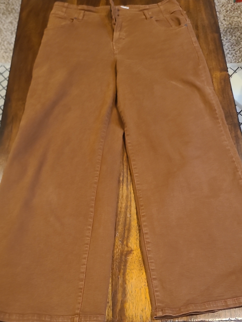 Habitual Brown Wide-Leg Women's Jeans